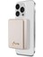 Orjinal Lisanslı Magsafe Şarj Özellikli Metal Yazı Logolu Powerbank 3000MAH 5W Gold 1
