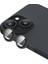 iPhone 15 Plus ​uyumlu Benks King Kong Corning Kamera Lens Koruyucu Siyah 1