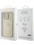 iPhone 15 Pro Max Kılıf Guess Orjinal Lisanslı Magsafe Şarj Özellikli Yazı Logolu Saffiano Krem 5