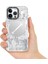 iPhone 15 Uyumlu Kılıf Magsafe Şarj Özellikli Youngkit Technology Serisi Kapak Beyaz 2
