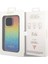 iPhone 15 Pro Uyumlu Kılıf Guess Orjinal Lisanslı Yazı Logolu Mirror Disco Kapak Colorful 5