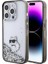 iPhone 15 Pro Uyumlu Kılıf Choupette Sıvılı Glitter Orjinal Lisanslı Kapak Şeffaf 2