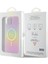 iPhone 15 Plus Uyumlu Kılıf Guess Orjinal Lisanslı Magsafe Şarj Özellik Yazı Logolu Iridescent Pembe 5