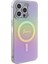 iPhone 15 Pro Uyumlu Kılıf Guess Orjinal Lisanslı Magsafe Şarj Özellik Yazı Logolu Iridescent Pembe 1