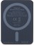Orjinal Lisanslı Powerbank 5000 Mah LED Işıklı Göstergeli Magsafe Magnetik Siyah 4