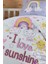 Sun Love Sarı %100 Pamuk Bebek Nevresim Takımı 4
