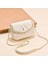 Küçük Kare ve Basit Kilit Tokası Tek Omuz Crossbody Çanta (Yurt Dışından) 1