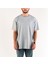 Oversize Basic Siyah Göğüs Baskılı Unisex Tshirt 3