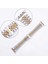 Apple Watch 38 40 41 mm Uyumlu Rlx Metal Kordon 3