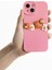 iPhone 14 Kılıf 3D M Bear Kamera Korumalı Silikon Kapak 2