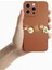 iPhone 15 Pro Kılıf 3D M Bear Kamera Korumalı Silikon Kapak 2