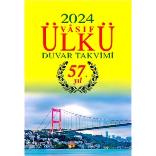 Gıpta Ülkü Duvar Takvimi 2024