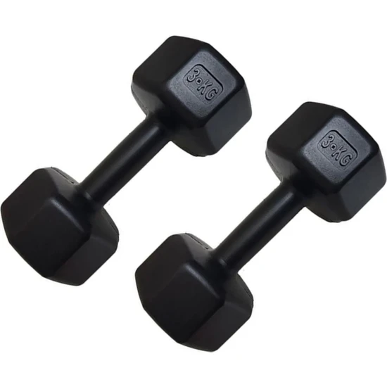 Arsuby Dambıl Seti Halter Seti Ağırlık Seti Fitnes Set Dumbell Set 3 kg