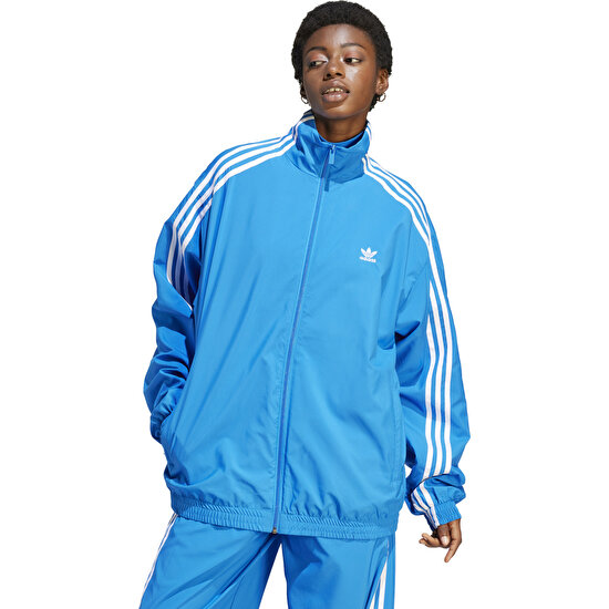 Adidas Zip Ceket, S, Mavi