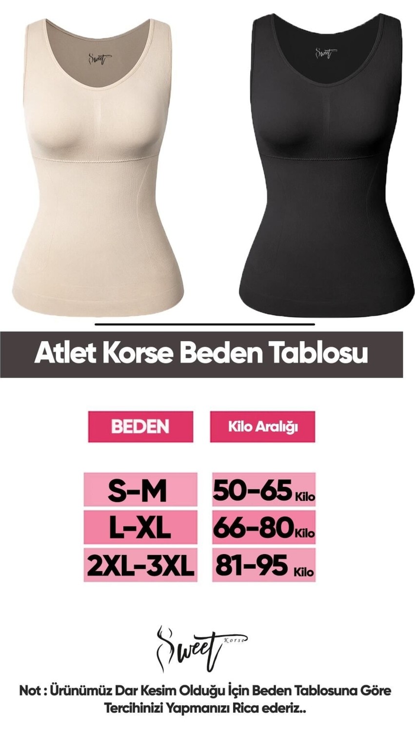 Sweet Sauna Göğüs Göbek ve Bel Toparlayıcı Inceltici ve Sıkılaştırıcı 1 Beden Küçülten Kadın Siyah Korse Atlet görsel 6