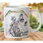 Art Hediye 1-314 Metallıca And Justıce Forall Iki Tarafı Baskılı Kupa Bardak