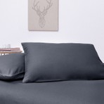 Yataş Noah Standart Yastık Kılıfı 2'li 50 x 70 cm - Antrasit