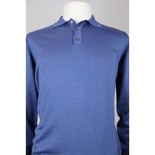 Nehir 234500106 Nehir Basıc Polo Triko Mavi