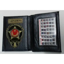 Aldatmaz Yakın Koruma Rozetli Cüzdan (2)Adet,al-Sıvıle Satılmaz-Sadece Yakın Koruma Personelı Satın Alabılır.