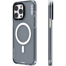 YoungKit iPhone 15 Pro Uyumlu Kılıf Magsafe Şarj Özellikli Youngkit Jiansha Serisi Kapak Siyah