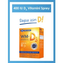 World Medicine WM-D3 400 IU D3 Vitamini İçeren Sprey Takviye Edici Gıda