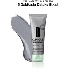 Clinique All About Clean Kömür Maskesi Ve Peeling 100ml 192333088999