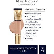 Estee Lauder Futurist Hydra Rescue SPF 45 Nemlendirici Fondöten 35ml - Renk: 3N2 Wheat