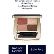 Estee Lauder Göz Farı - Pure Color Envy Luxe Eyeshadow Quad Göz Far Paleti - Renk: 07 Boho Rose - 6gr