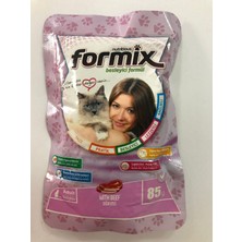 FORMİX Pouch Yetişkin Jöleli Kedi Konservesi 85 gr Sığır Etli (6ADET)