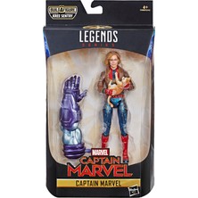 Hasbro Captain Marvel - Marvel Legends Captain Marvel (Bomber Jacket) (Kree Sentry BAF) Aksiyon Figürü