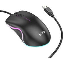 Hoco GM19 Rgb LED Işıklı Gamer Oyuncu Kablolu Optik Mouse