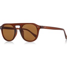 Kinary Unisex Güneş Gözlüğü Kahve Parlak 2029