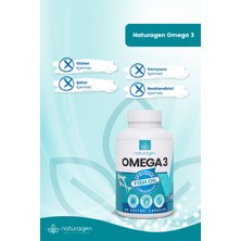 Naturagen 1200 mg Omega 3 Fish Oil Balık Yağı 60 Yumuşak Kapsül