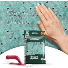 Seta Plaster / D-462 / Ipek Sıva | Canlı Sıva | Dekoratif Sıva