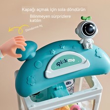 Maskot Çocuk Mini Küçük Ev Elektrikli Ses ve Işık Klipsi Bebek Makinesi Oyuncak (Yurt Dışından)