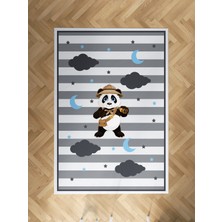 Mekta Home Bebek ve Çocuk Odası Izci Panda Desenli Halı