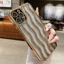 Zsykd Iphone 14 Pro Gold Için Ectropated Tpu Telefon Kılıfı (Yurt Dışından)