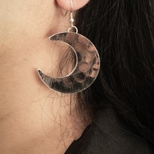 Handygoo Moon Style Bakır Kolye ve Bakır Küpe