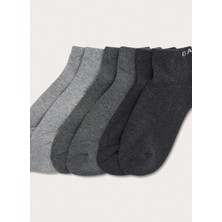 Oakley Gri Erkek Çorap FOS900351 Short Solıd Socks (3 Pcs)