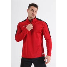 Diadora Mundial 21 Antrenman Eşofmanı Tek Üst - Koyu Kırmızı