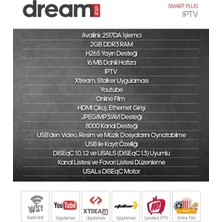 Dreamstar Smart Plus Iptv H.265 Hevc Hd Uydu Alıcısı