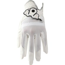 Ahlsen Golf Eldiveni Kadın Oyuncu Eldiveni Sol El Beyaz Renk Eller Golf Ekipmanları Giymek 16.5 cm (Yurt Dışından)