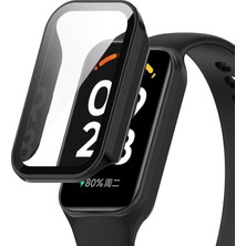 Microsonic Xiaomi Redmi Smart Band 2 Kılıf Matte Premium Slim Watchband Siyah