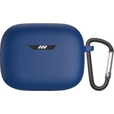 Microsonic Jbl Tune 230NC Mat Silikon Kılıf Lacivert