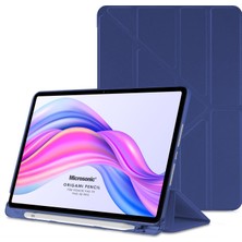 Microsonic Honor Pad X8 Pro Kılıf Origami Pencil Lacivert