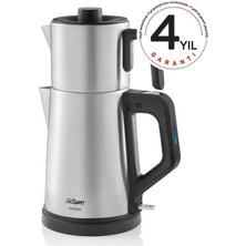 Arzum AR3129 Deminde Inox Çay Makinesi