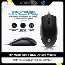 HP HPM260 1200 Dpi Kablolu Mouse