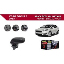 Ford Focus 3 2015 Araca Özel Kol Dayama Siyah