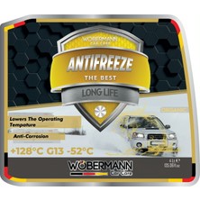 Wöbermann Sarı Antifriz 4 Mevsim Organik G13 -52°c 4 Lt.