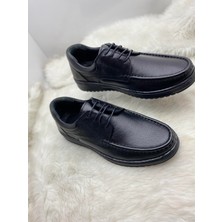 Çiğdem Kundura Erkek Klasik Bağlı Deri Ayakkabı - Siyah - 40 - ST00473-SİYAH-40